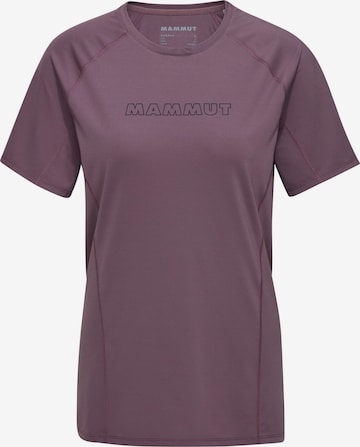MAMMUT Performance Shirt in Purple: front