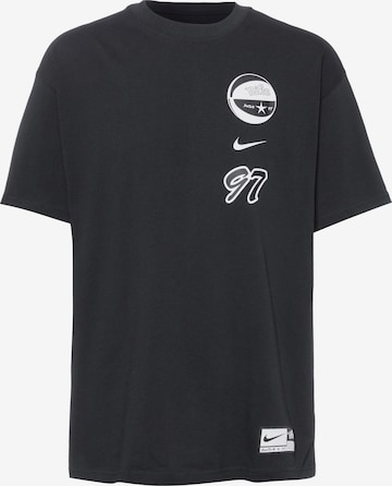 NIKETehnička sportska majica 'M90' - crna boja: prednji dio