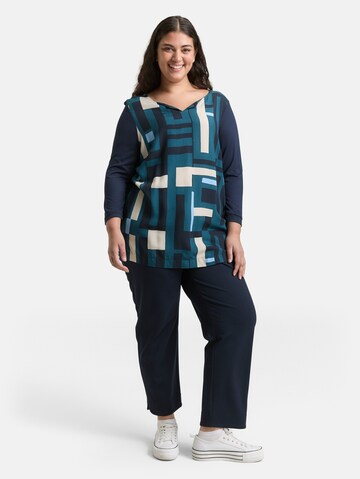 T-shirt Tom Tailor Women + en bleu