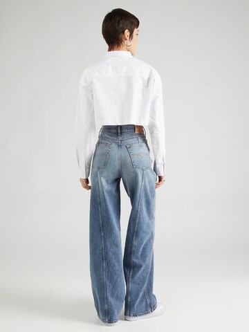Wide leg Jeans 'CLAIRE WIDE LEG' di Tommy Jeans in blu