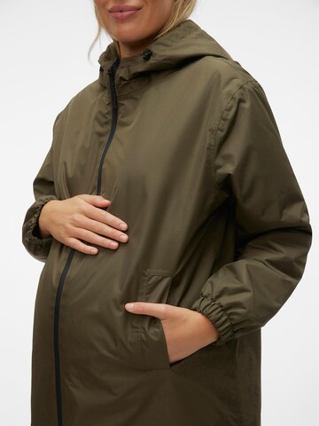 Vero Moda Maternity Between-Seasons Coat 'FIESTALOA' in Green