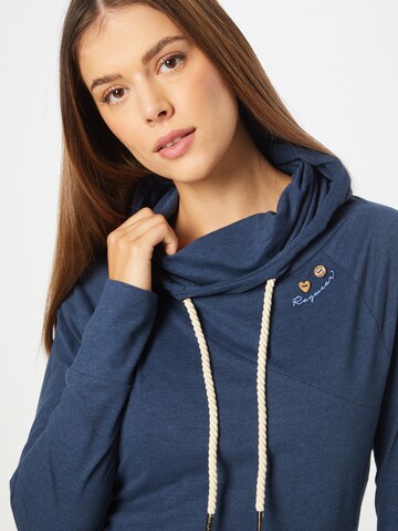 Ragwear Sweatshirt  'Fuge' in Blau