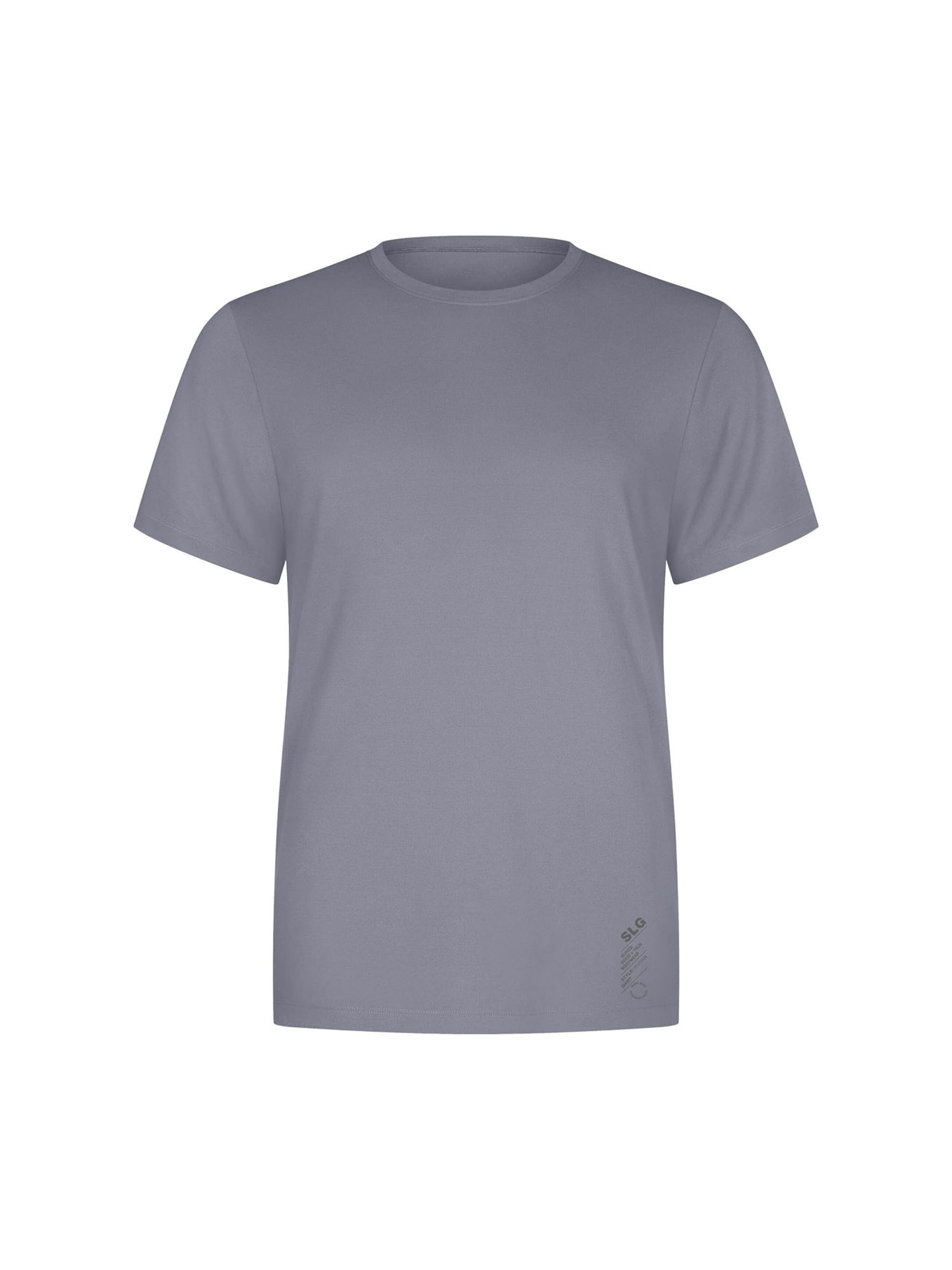 SLOGGI T-Shirt ' Base Soft ' in Grau: Vorderseite
