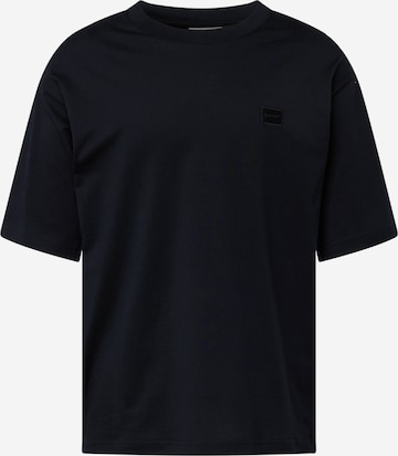 T-Shirt GANT en noir : devant