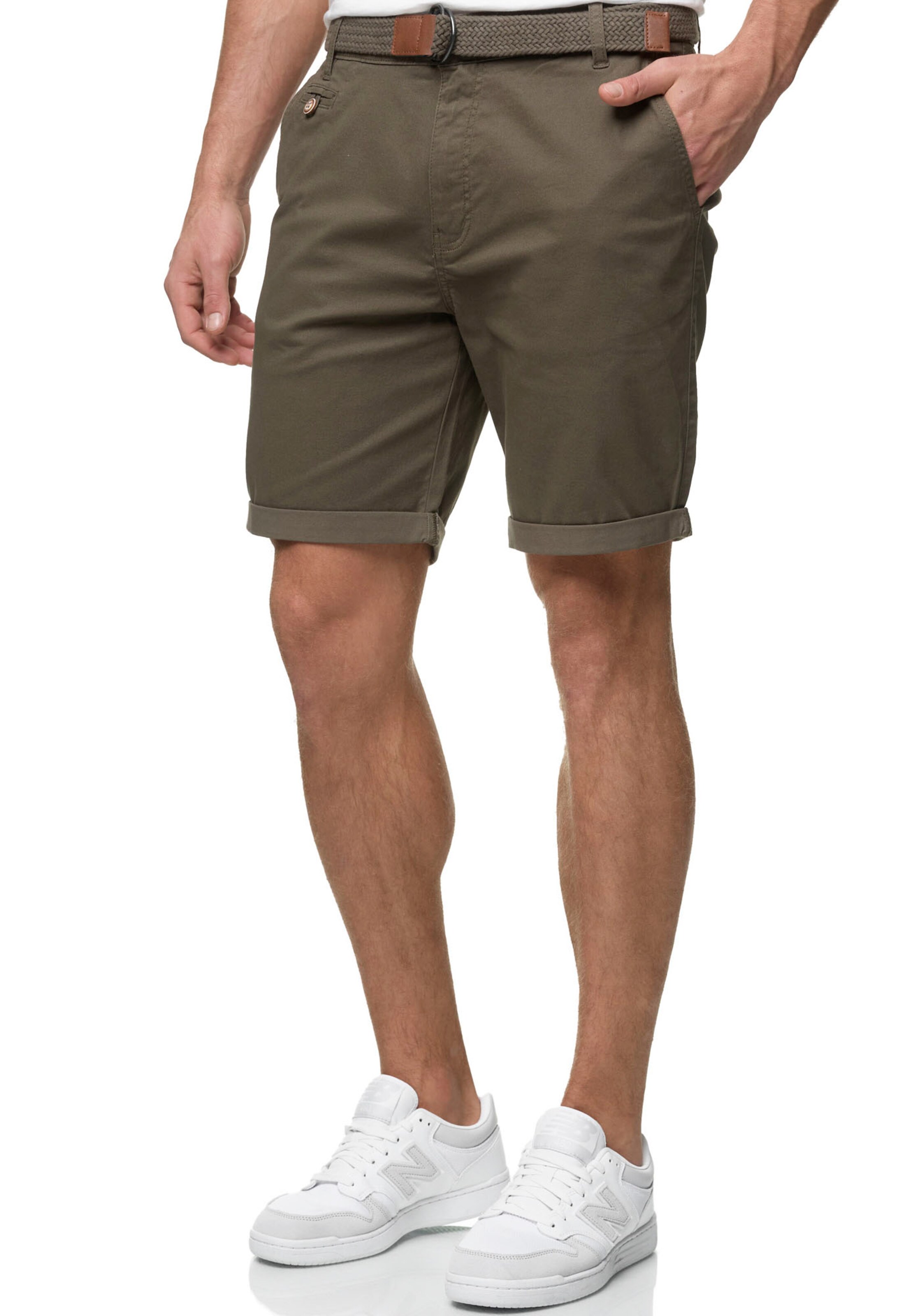 INDICODE JEANS Chino Pants in Green