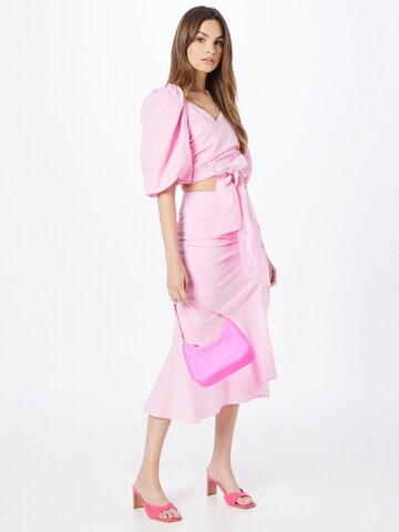Gina Tricot Rock 'Hedda' in Pink