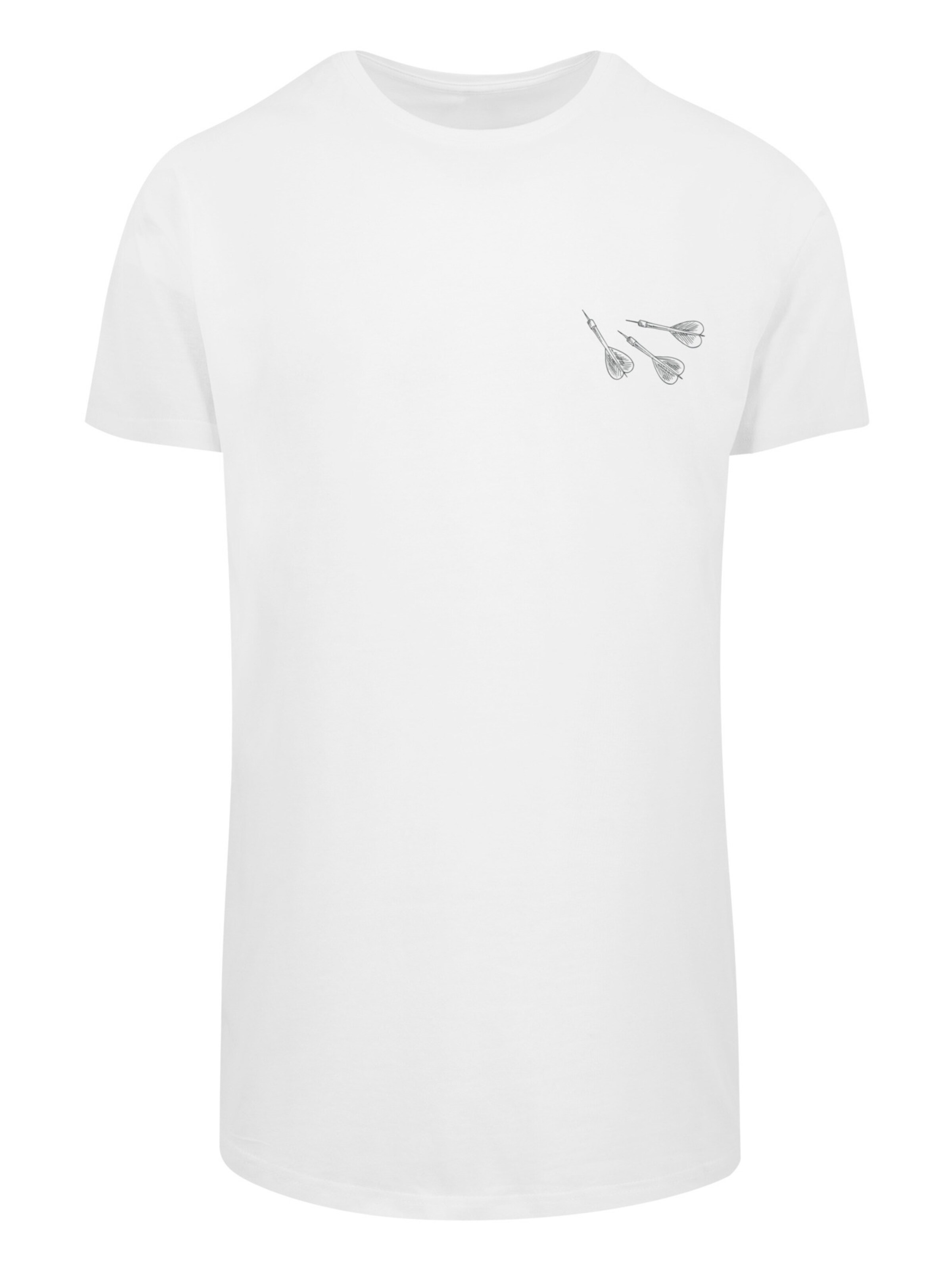 F4NT4STIC Shirt in Wit: voorkant