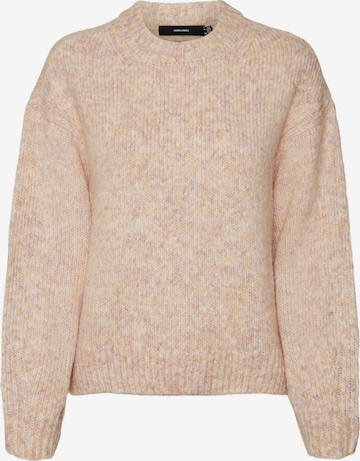 Pull-over 'Cally' VERO MODA en rose : devant