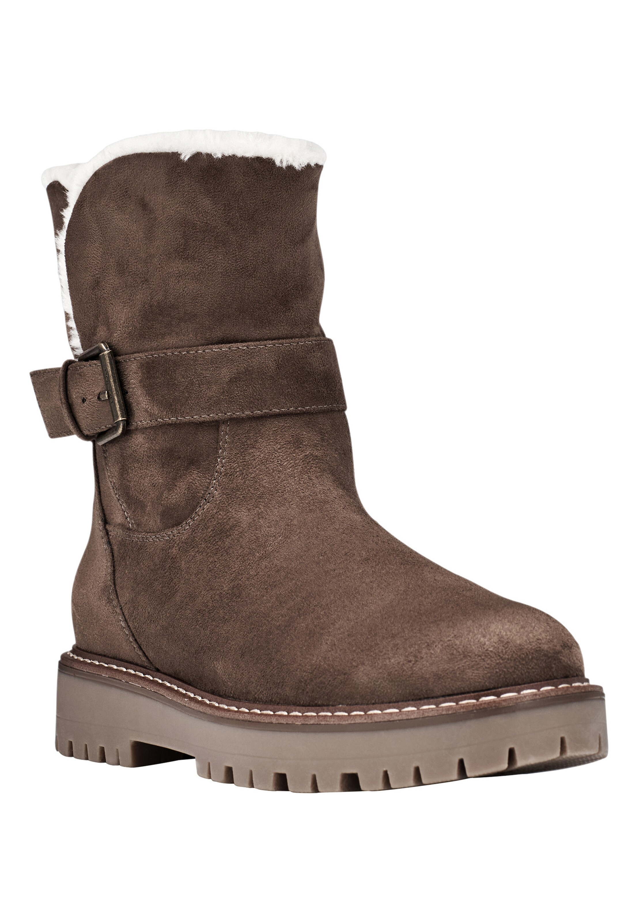 Esprit Shoes Stiefelette 'San Remo' in Braun: Vorderseite
