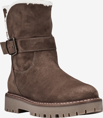 Bottines 'San Remo' Esprit Shoes en marron : devant