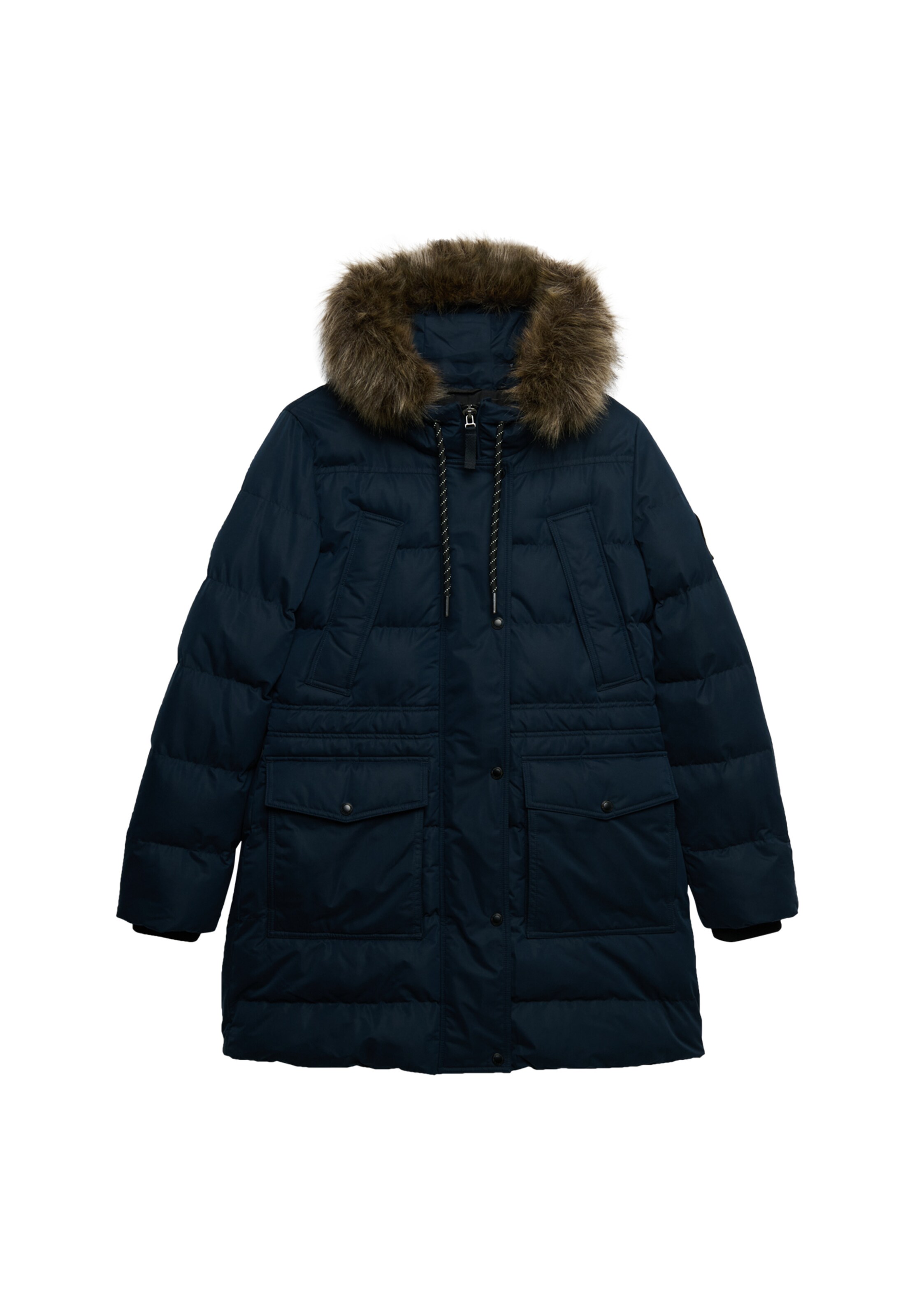 Veste d’hiver Superdry en bleu : devant