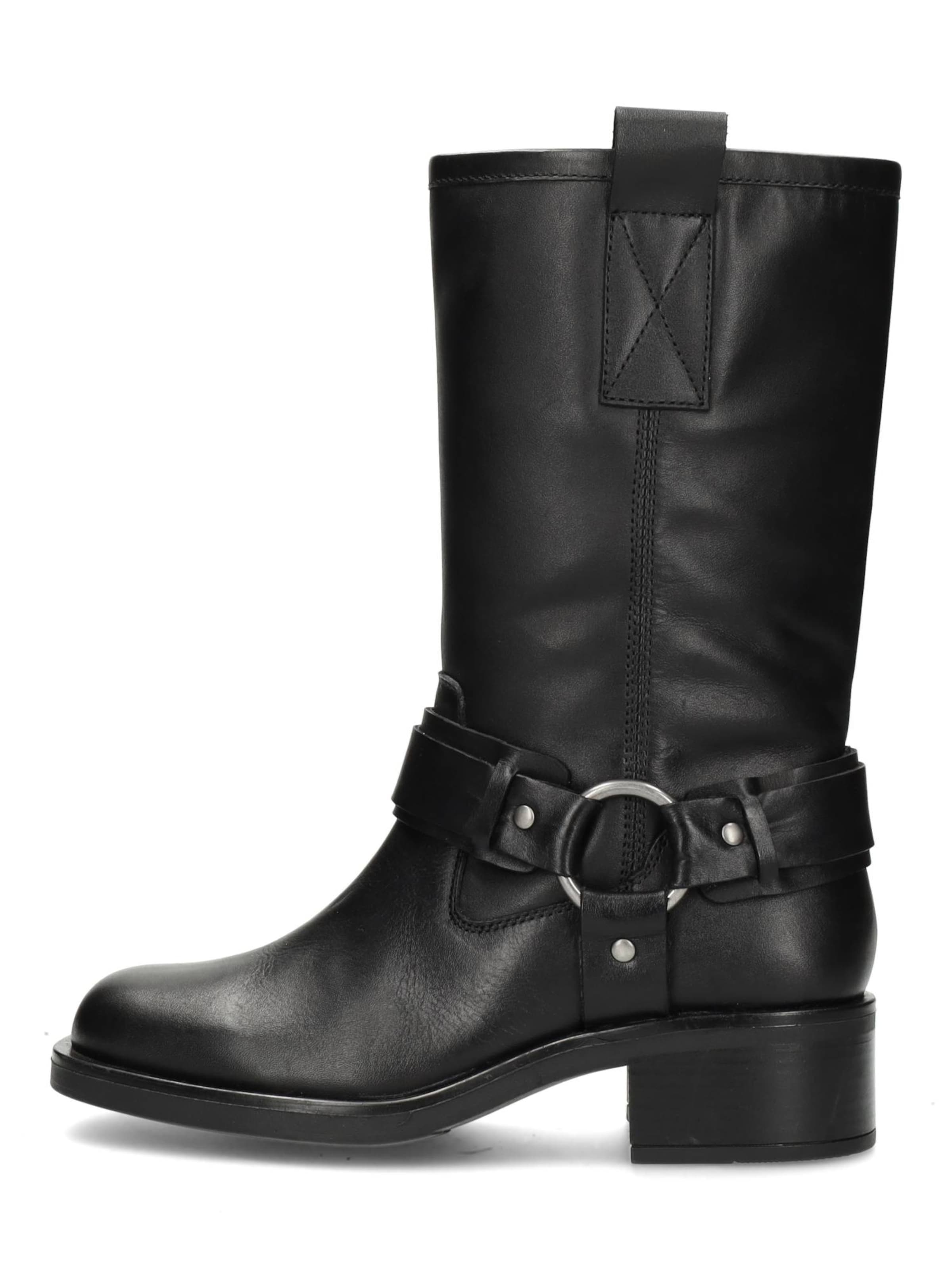 PS Poelman Boots 'Modular' in Black: front