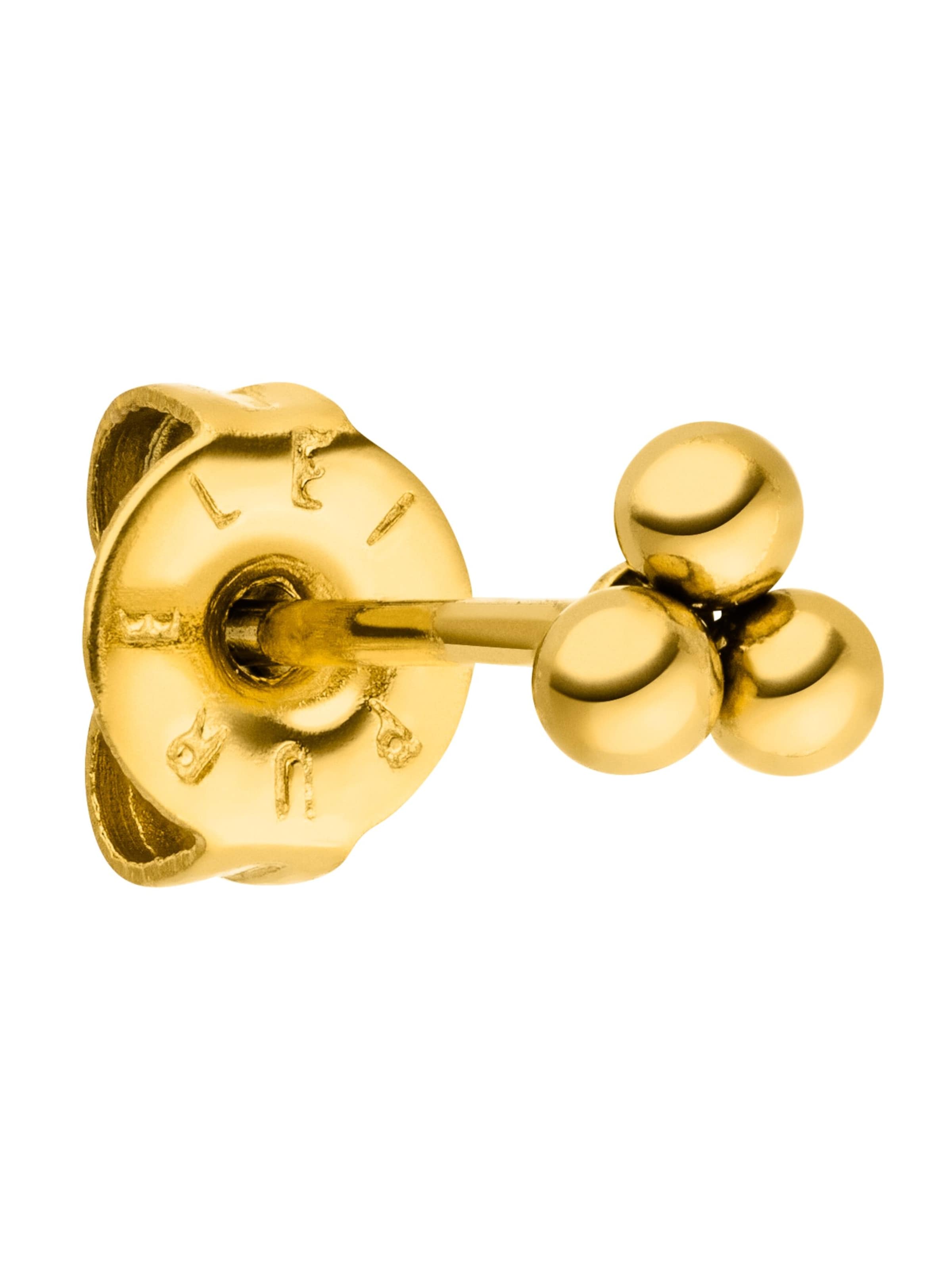 Boucles d'oreilles 'Plain' PURELEI en or