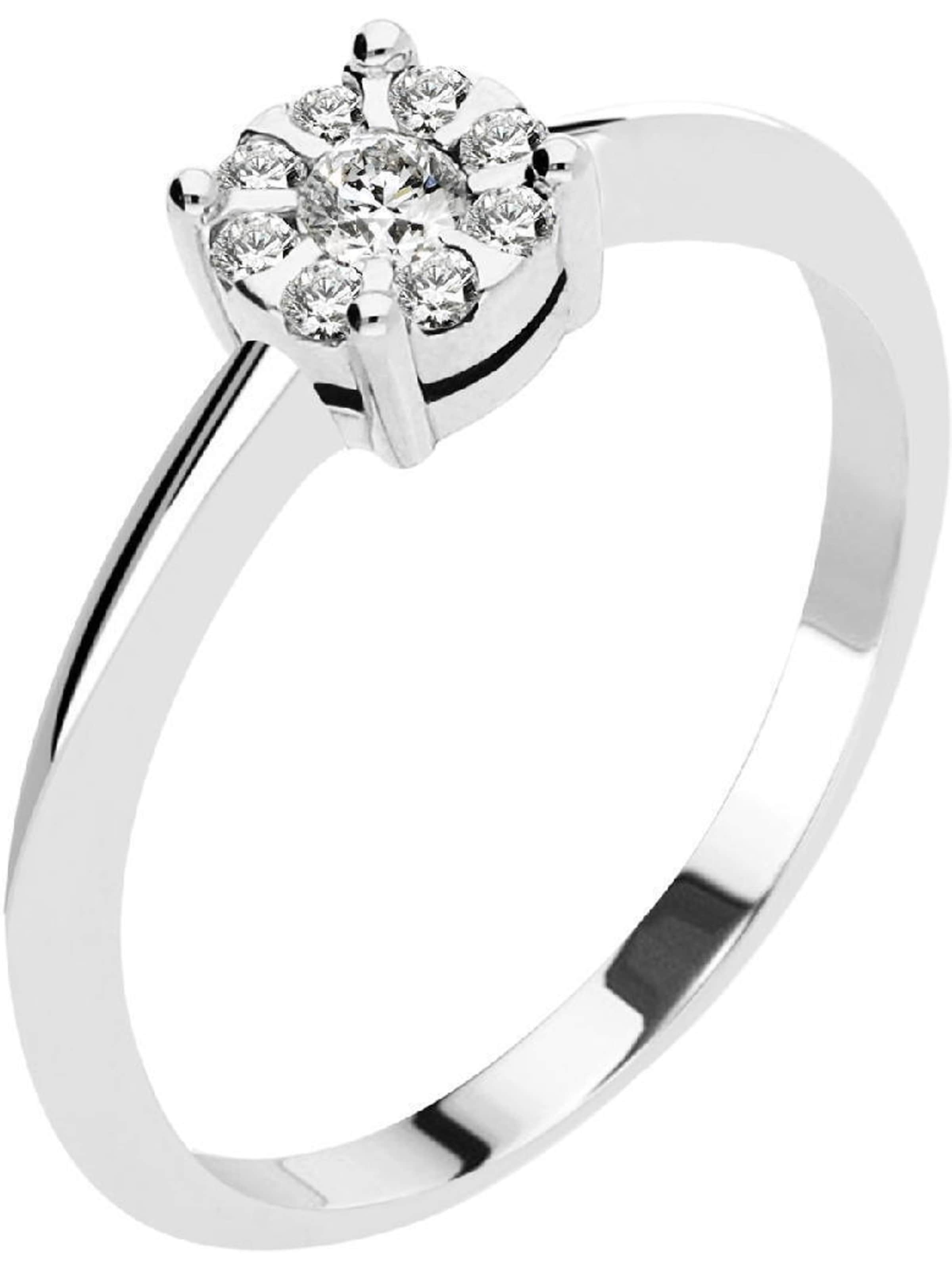 CHRIST Ring in Silber: Vorderseite