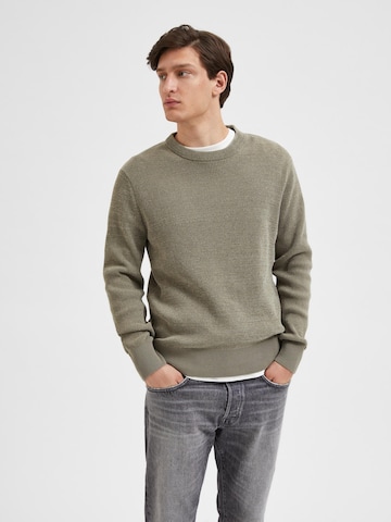 SELECTED Pullover 'Rodney' i grå: forside
