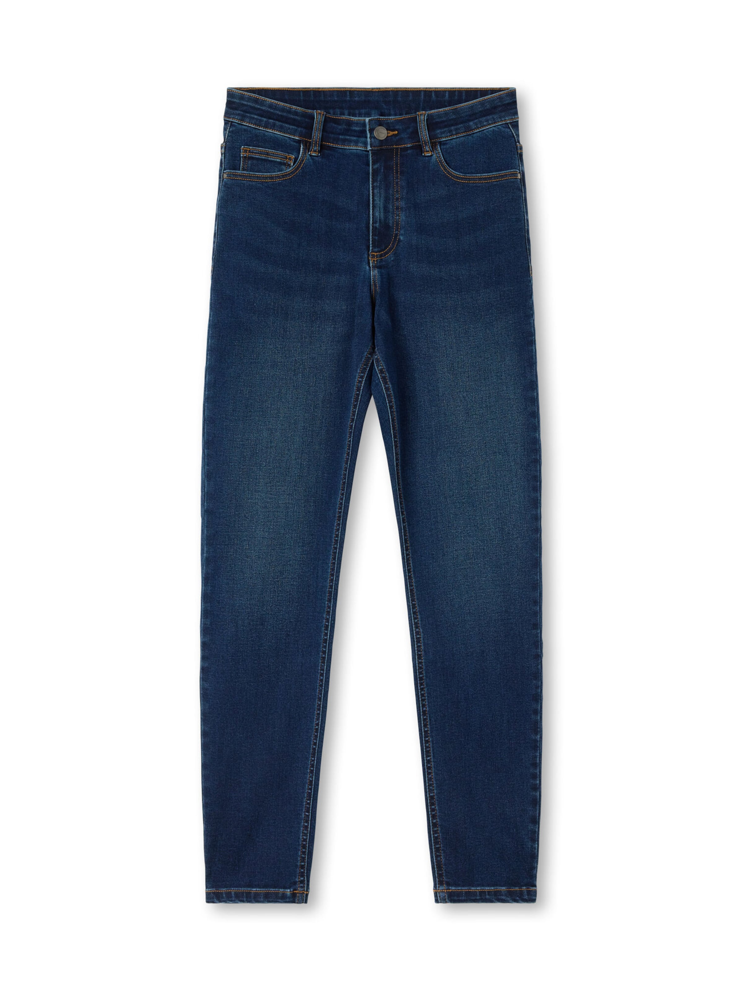 CALZEDONIA SKINNY SOFT TOUCH in Blau: Vorderseite