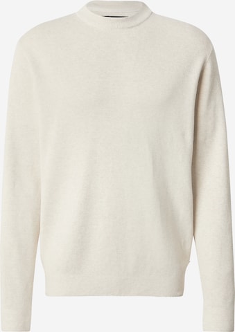 Pull-over 'JPRBLAMILANO' JACK & JONES en blanc : devant