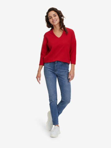 Betty Barclay Basic Shirt mit Struktur in Rot