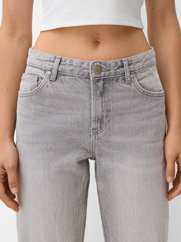 Bershka Regular Jeans in Grey