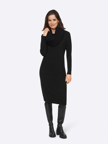 heine Kleid in Schwarz