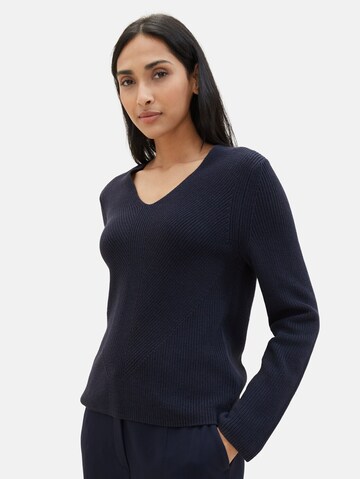 TOM TAILOR Sweater in Blue