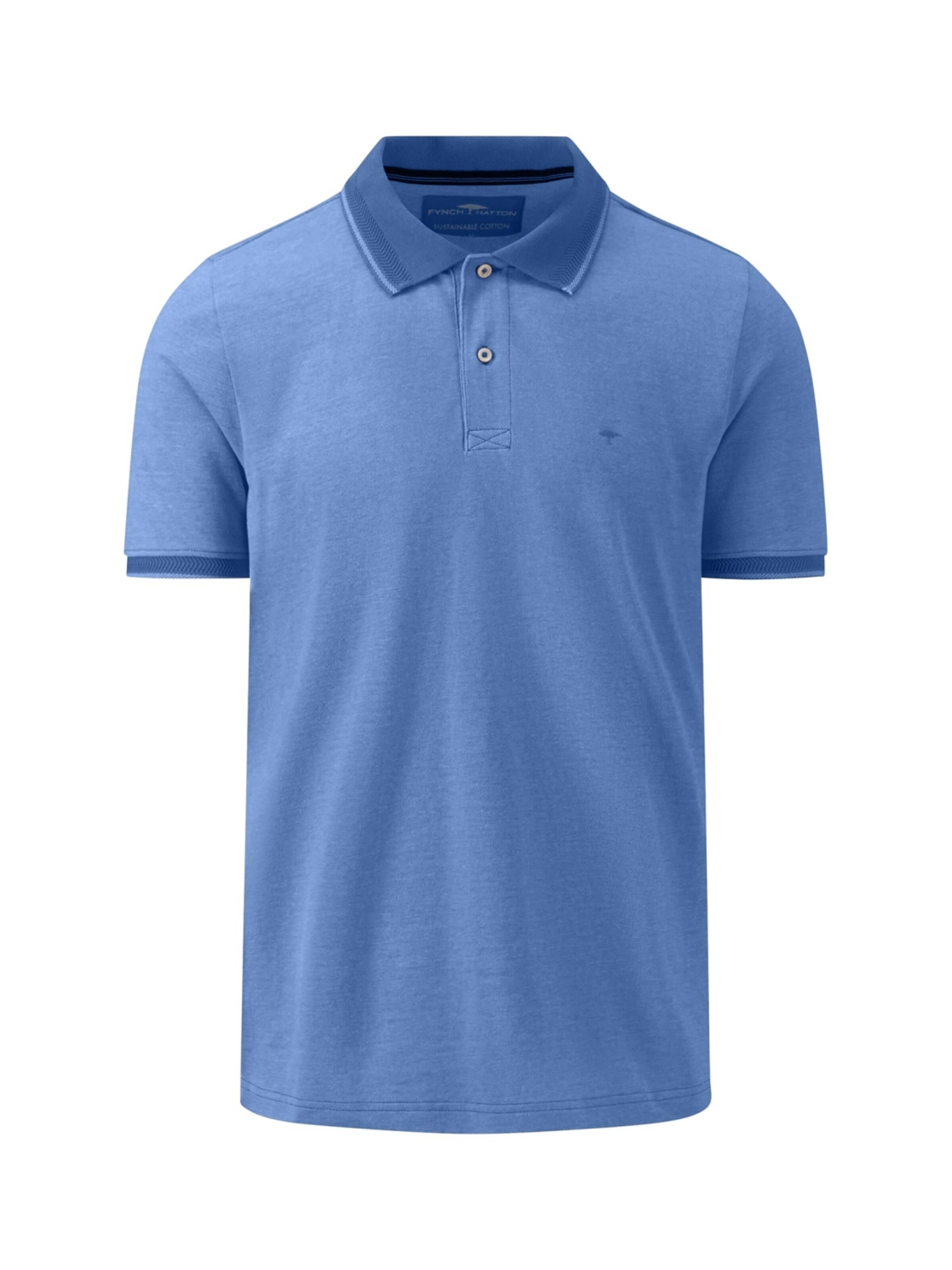 Fynch Hatton Shirt‌‌‌‌‌‌ in Blau: Vorderseite