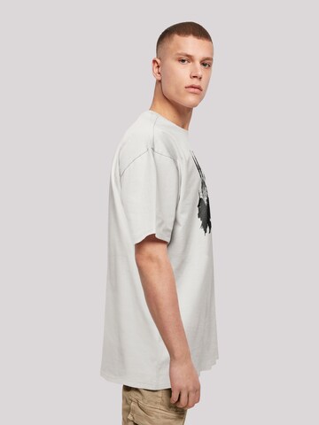 F4NT4STIC Shirt 'Cities Collection - Munich skyline' in Grey