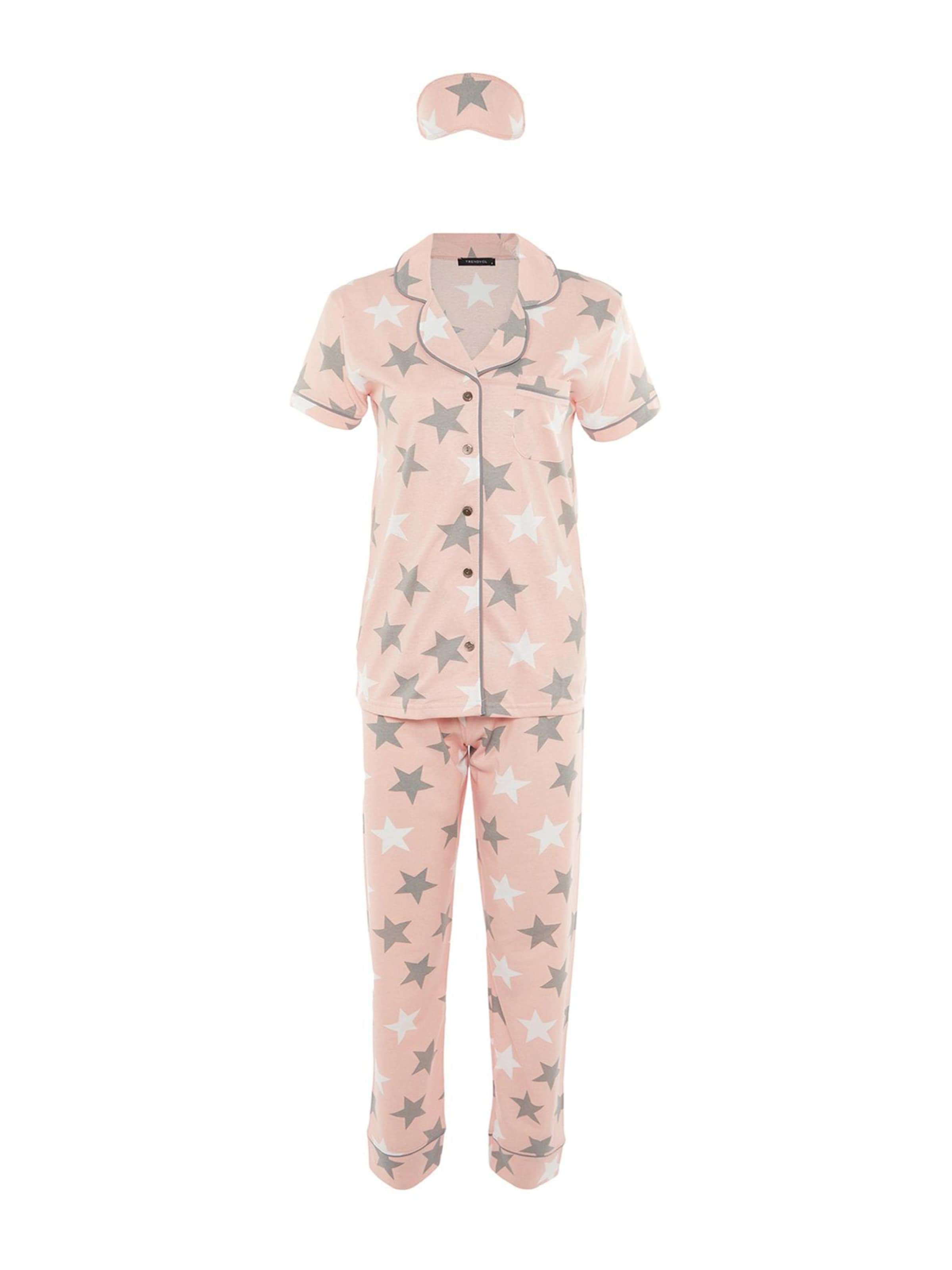 Trendyol Pidžaama, värv roosa: eest vaates