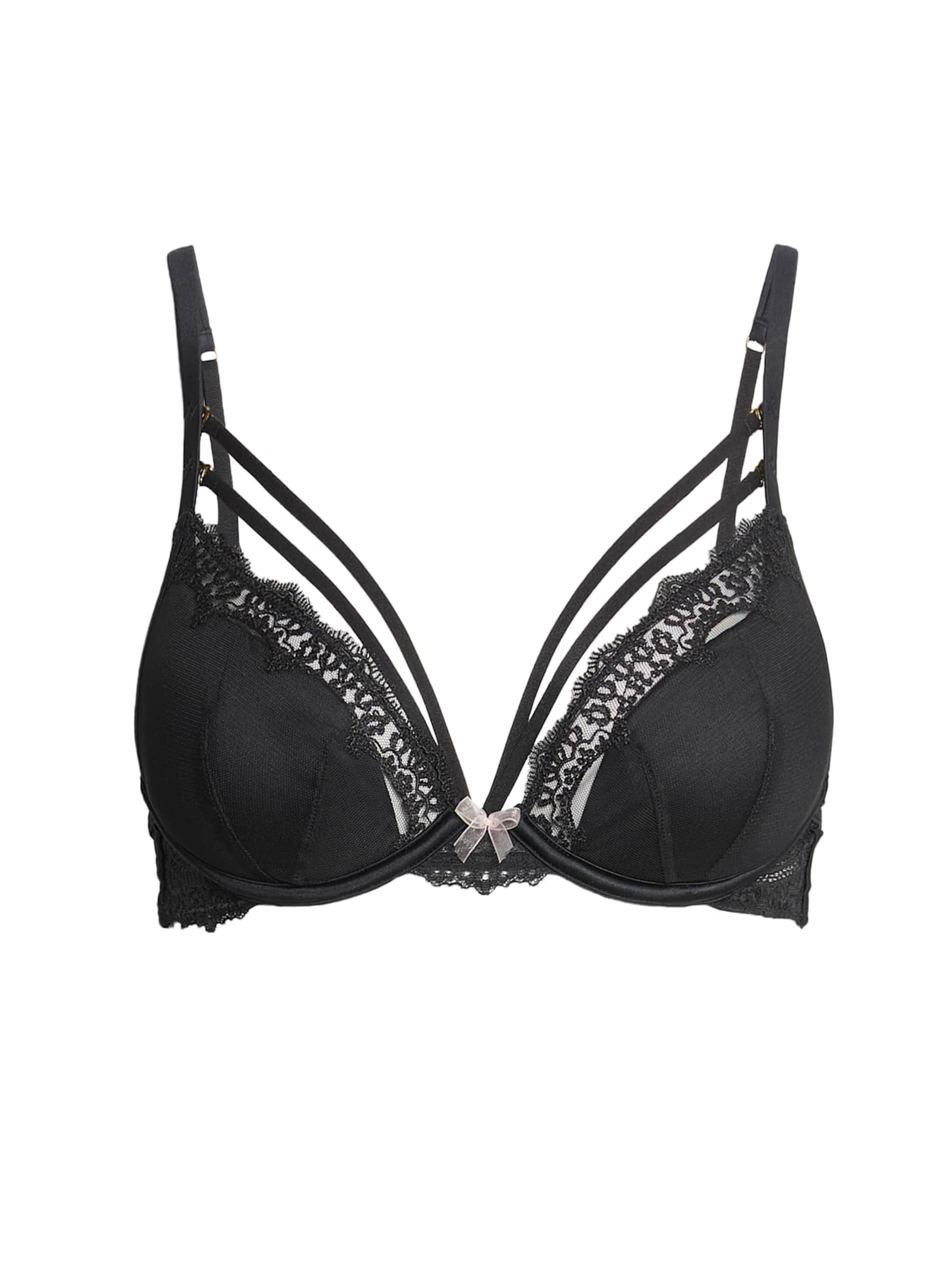 Push-up Reggiseno di Marks & Spencer in nero: frontale