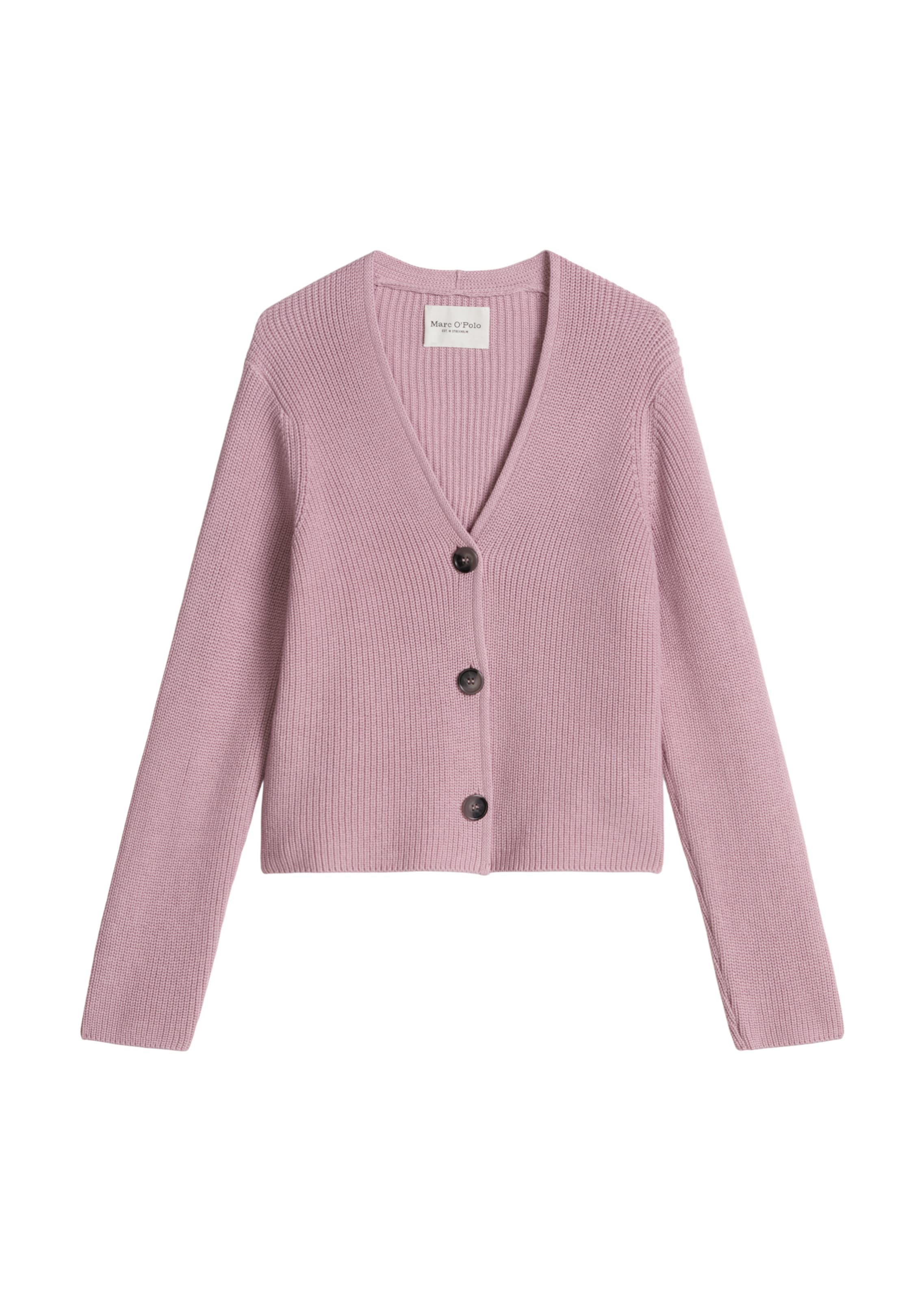 Marc O'Polo Knit cardigan in Purple: front