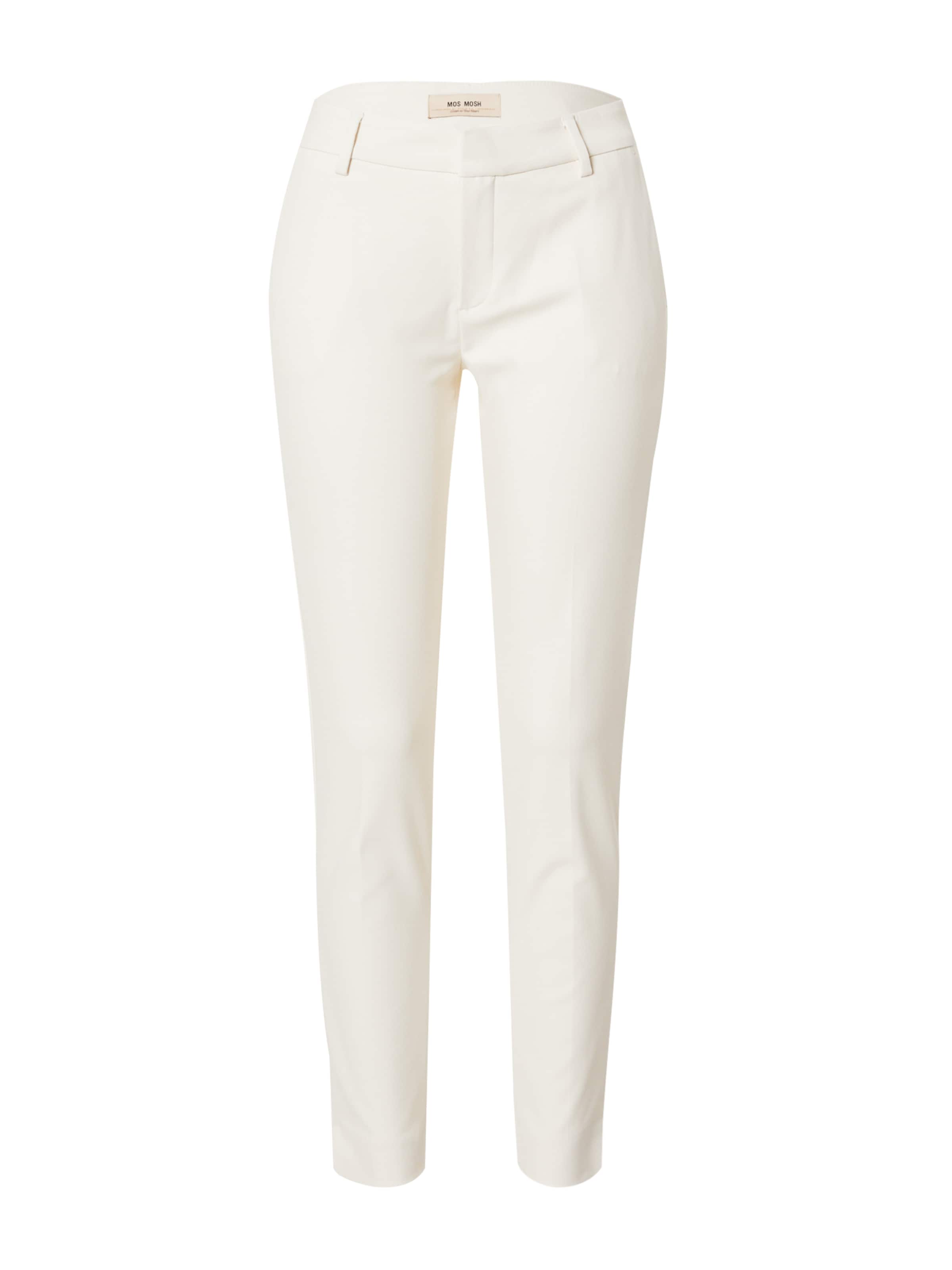 MOS MOSH Pleat-front trousers in Beige: front