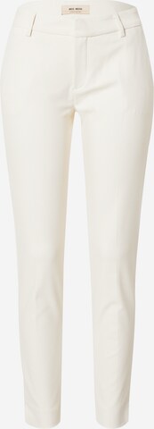 MOS MOSH Slimfit Broek in Beige: voorkant