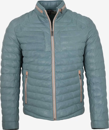 MILESTONE Übergangsjacke 'MSMalik' in Blau: Vorderseite