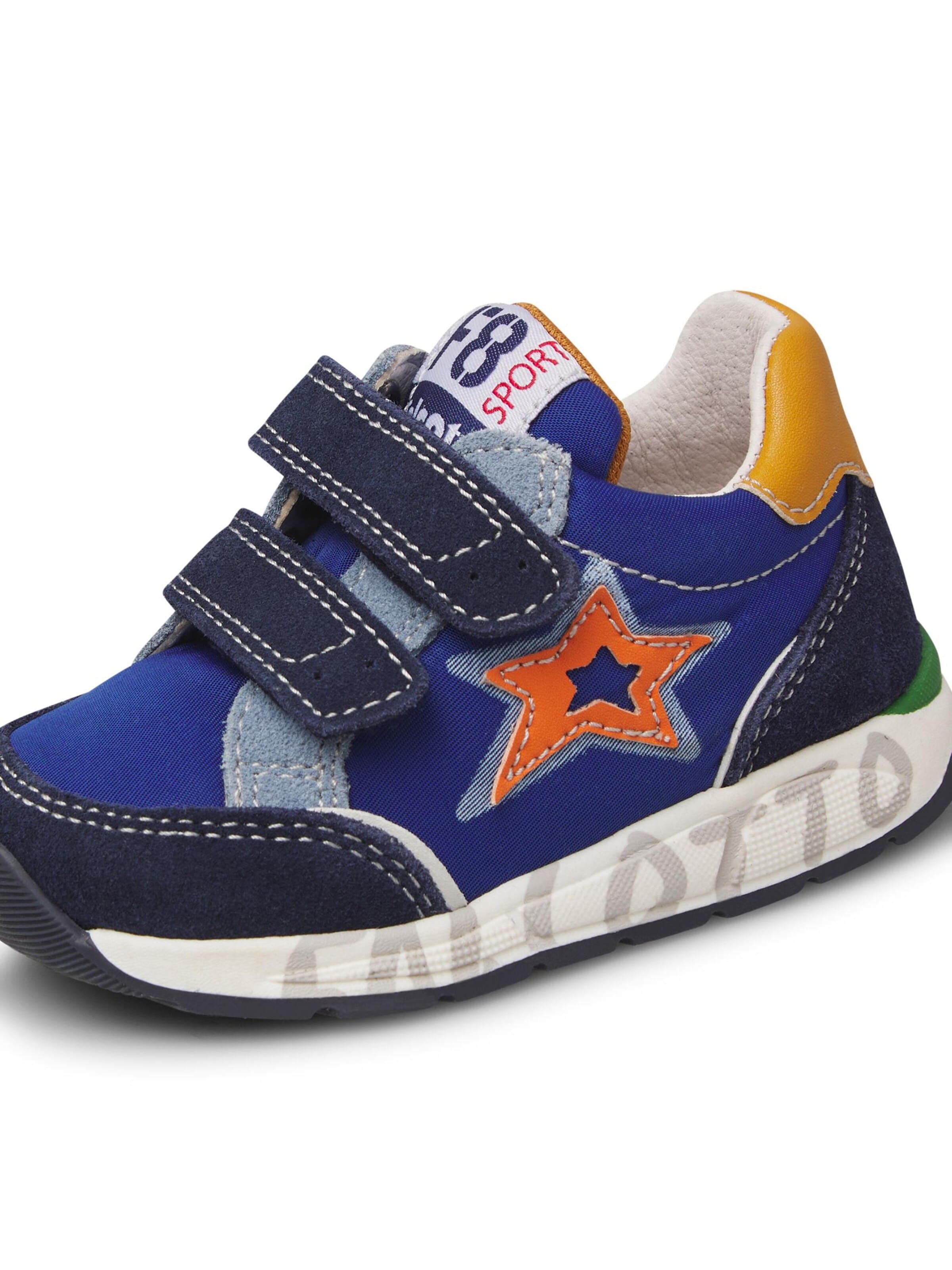 Falcotto Halbschuh 'NUPPI VL.'‌‌ in Blau: Vorderseite