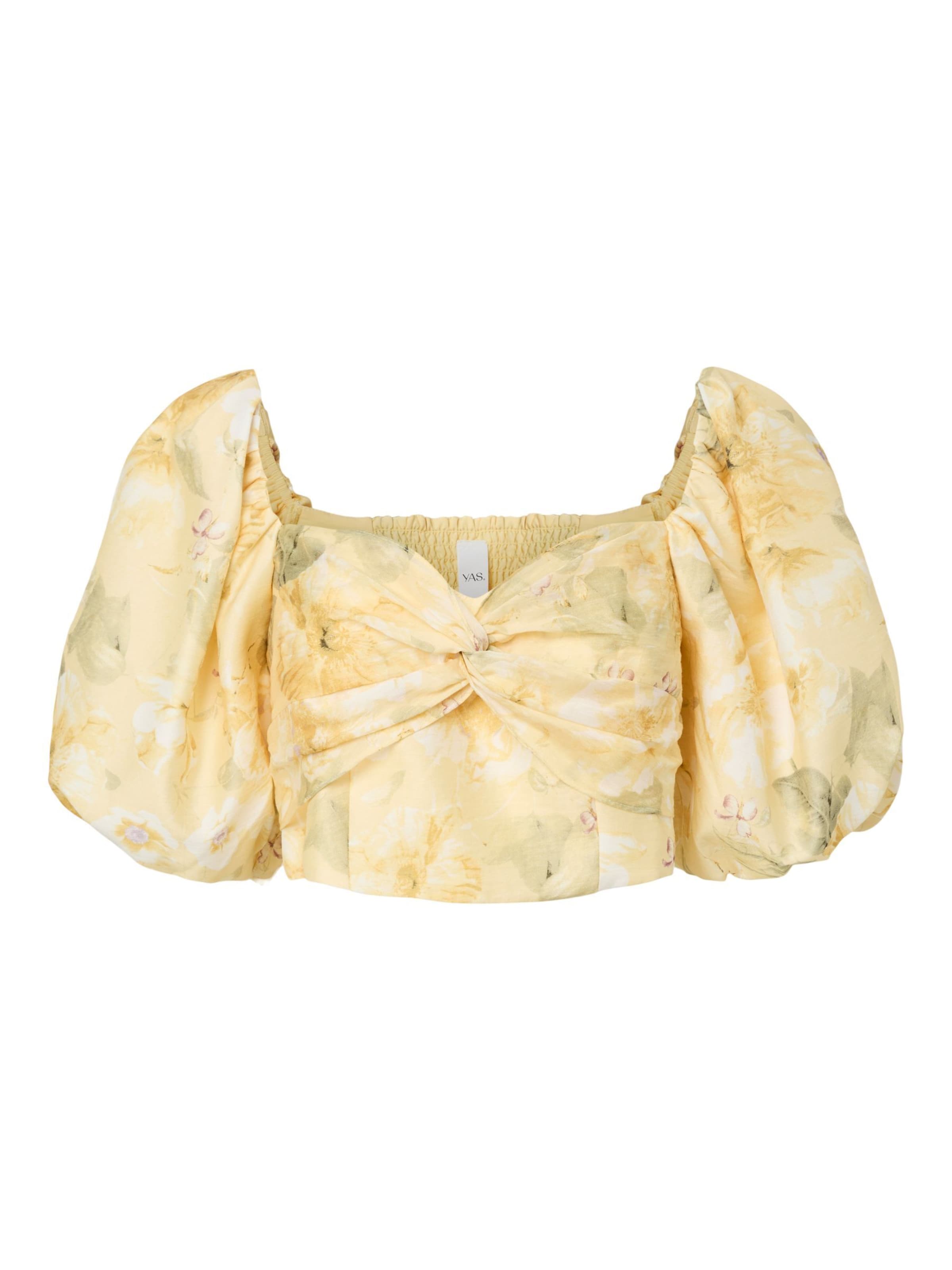 YAS - Camiseta en amarillo: frente