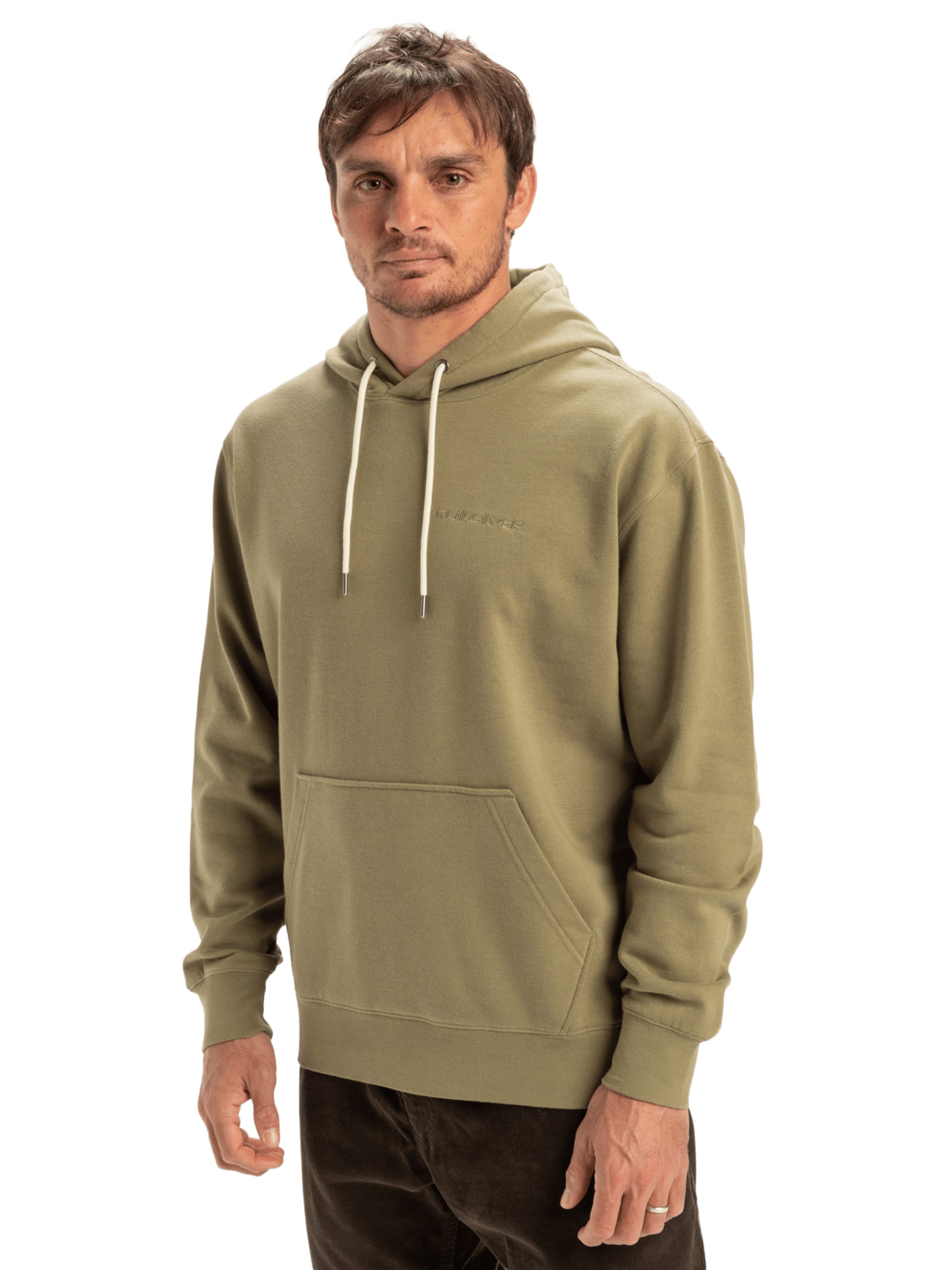 QUIKSILVER Sweatshirt 'Salt Water' in Groen