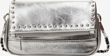 myMo ROCKS Ročna torbica | srebrna barva: sprednja stran