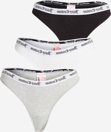 Juicy Couture String 'DANA' in Grau: Vorderseite
