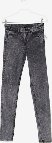 H&M Skinny-Jeans 25-26 in Schwarz: predná strana