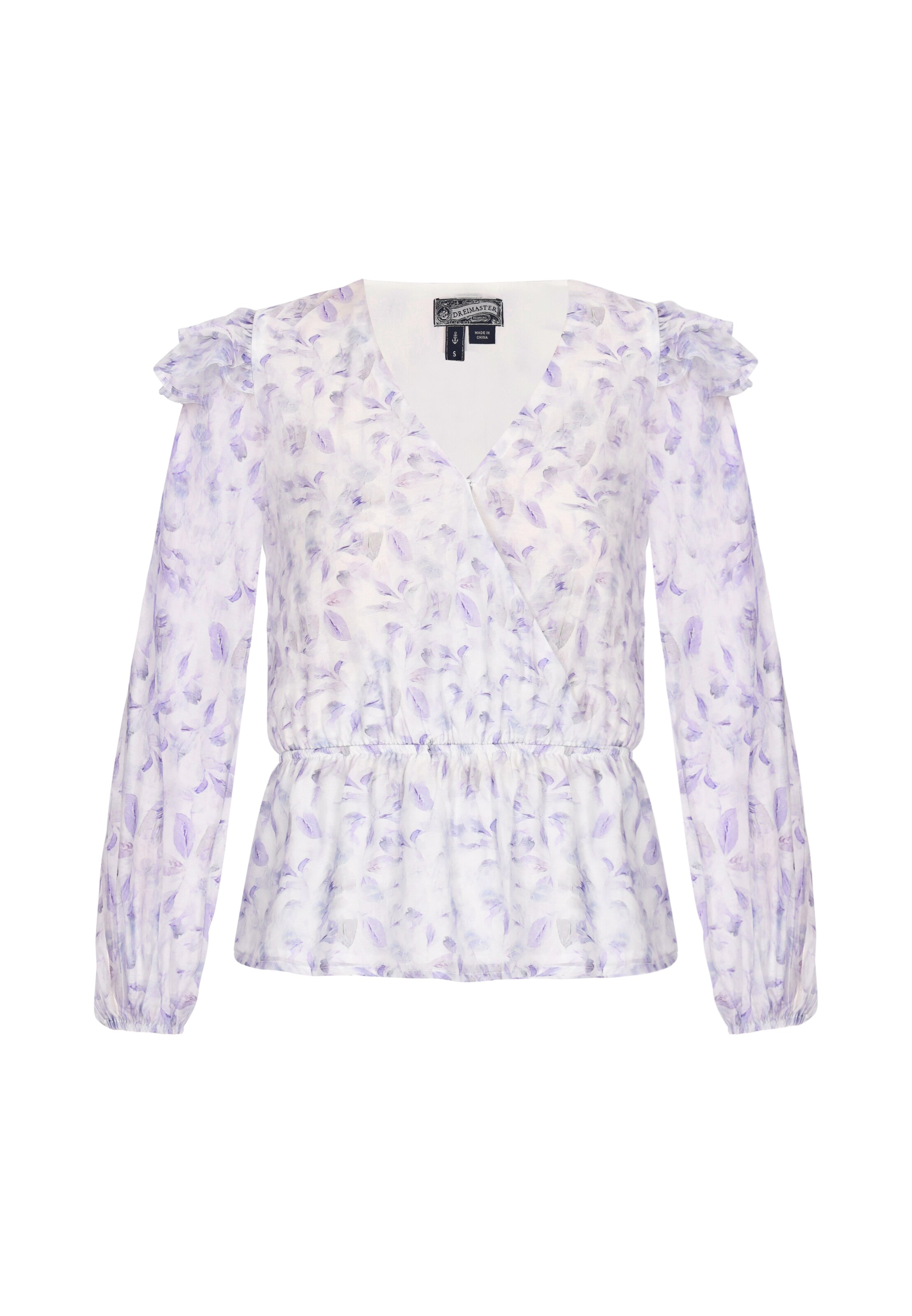 DreiMaster Vintage Blúzka - Biela: predná strana