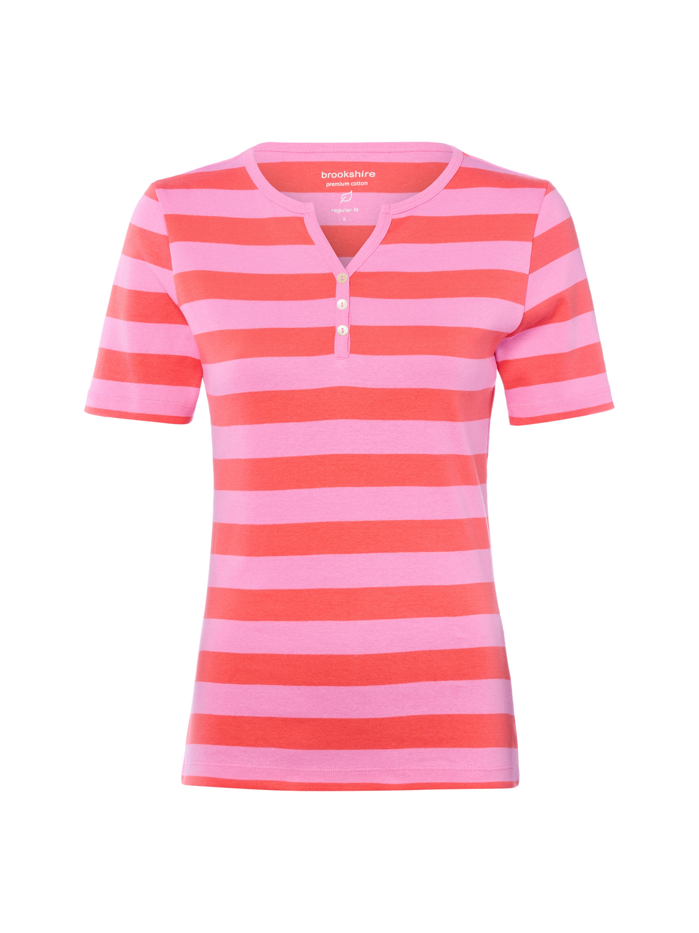 Brookshire T-Shirt in Pink: Vorderseite
