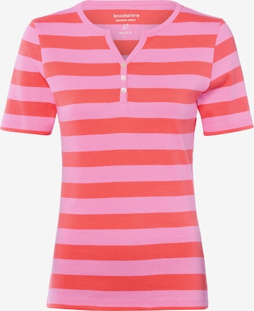 Brookshire T-Shirt in Pink: Vorderseite