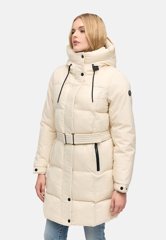 NAVAHOO Wintermantel in Beige