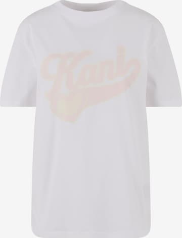 Tricou ' ' de la Karl Kani pe alb: față
