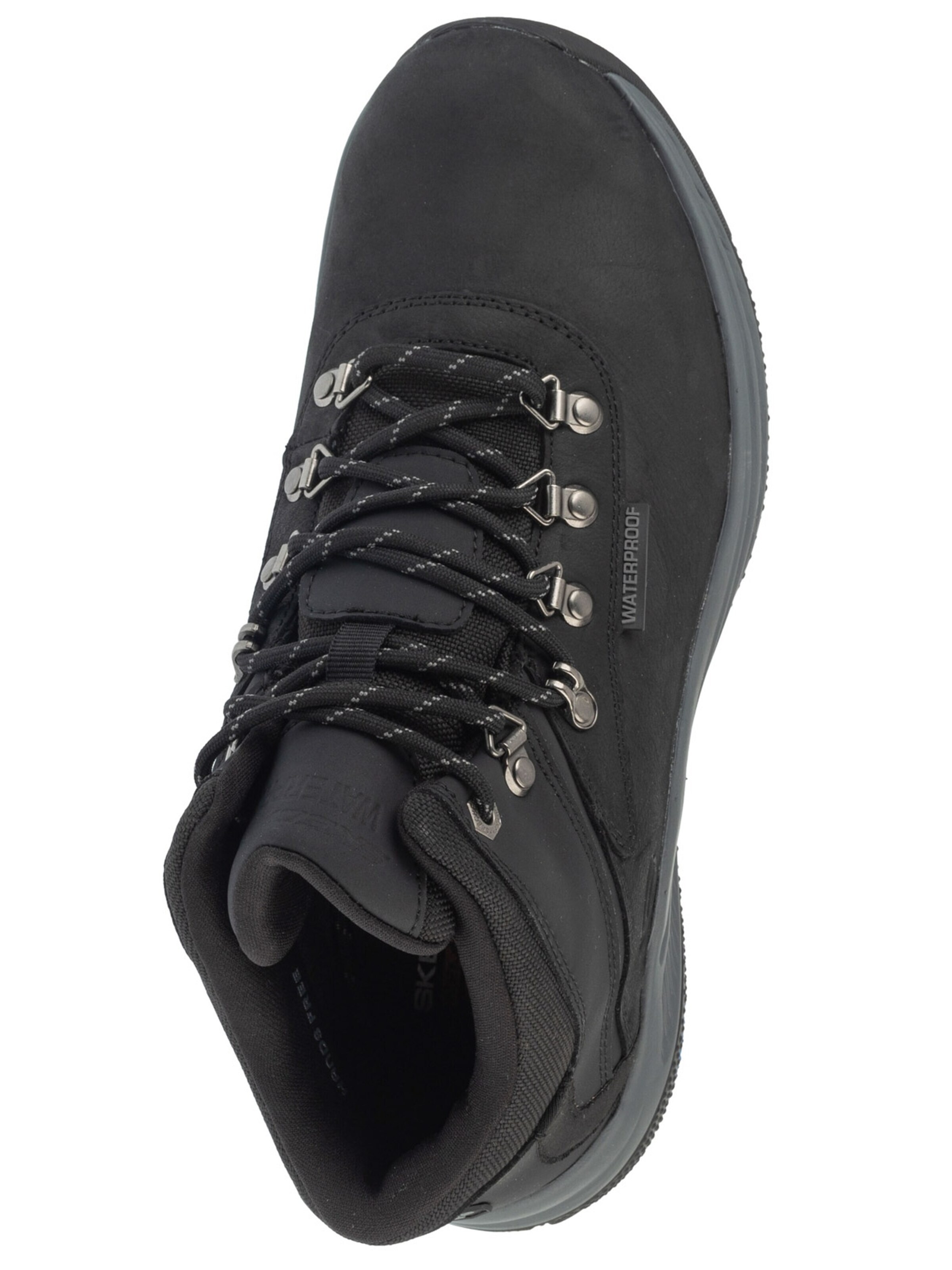SKECHERS Veterboots 'Skechers Slip-Ins: Meroe - Pikeman' in Zwart