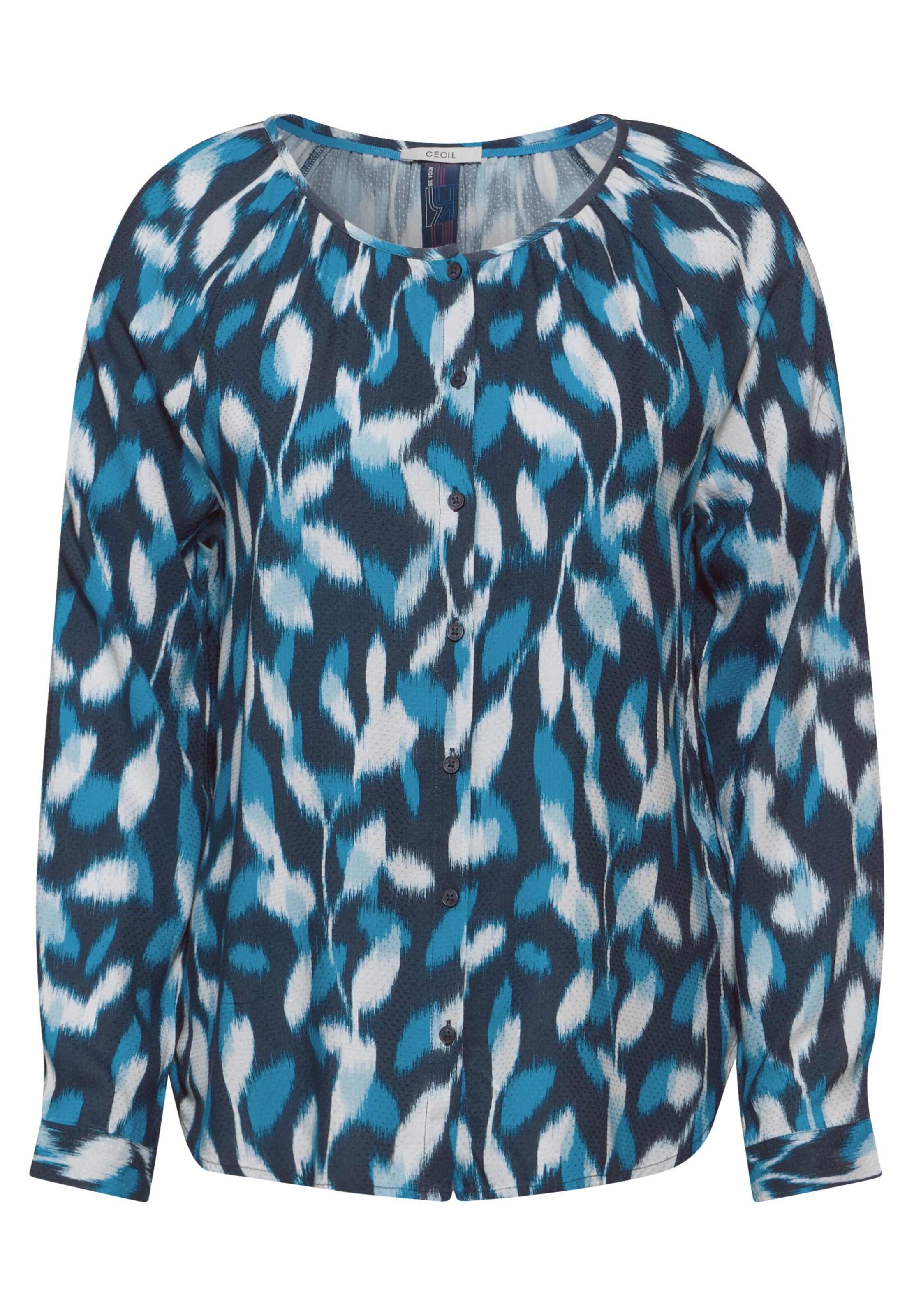 CECIL Bluse in Blau: Vorderseite