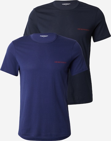 Emporio Armani Shirt in Blue: front