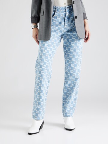 DKNY - Loosefit Vaquero en azul: frente