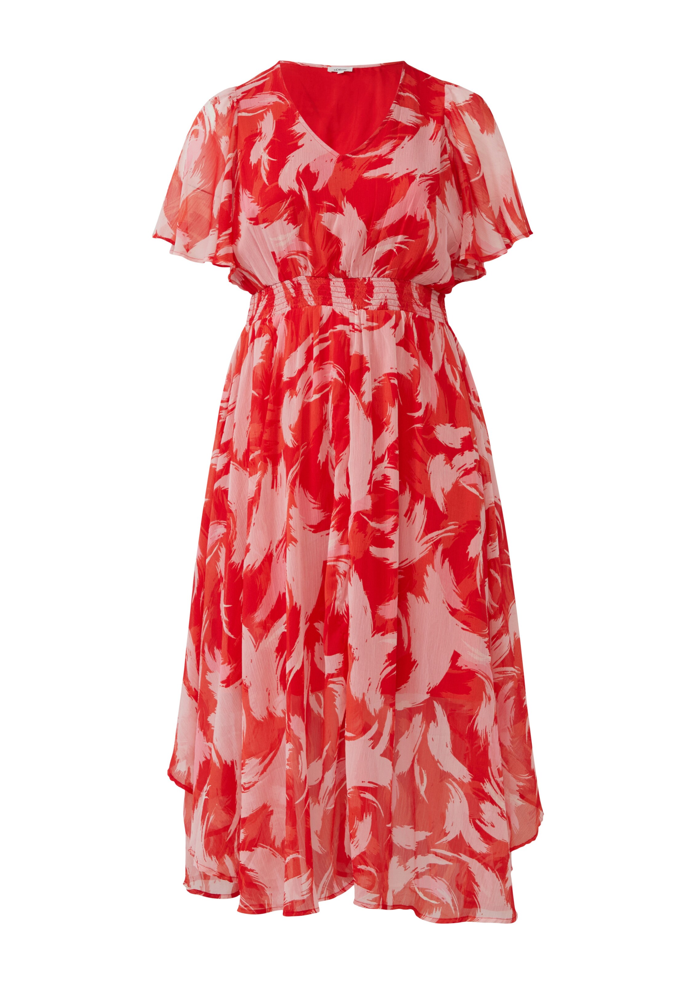 s.Oliver Jurk in Rood: voorkant