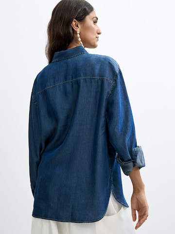 Desigual - Blusa en azul